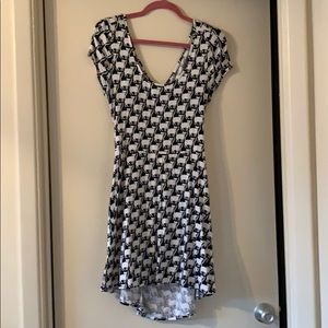 Aeropostale cat printed dress